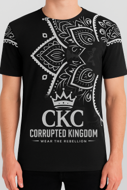 Crown & Chaos Tee - Corrupted Kingdom Core Range